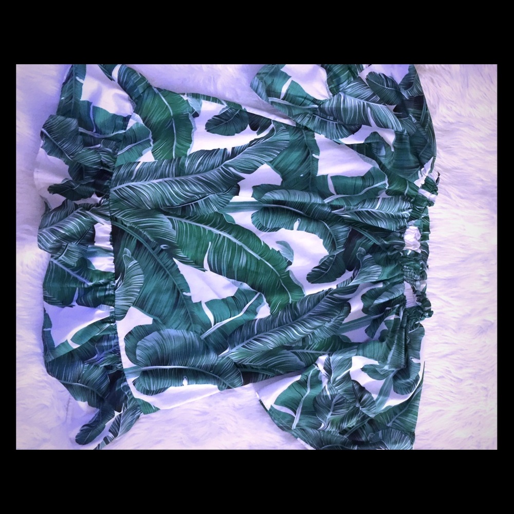 Leaf Print Dress